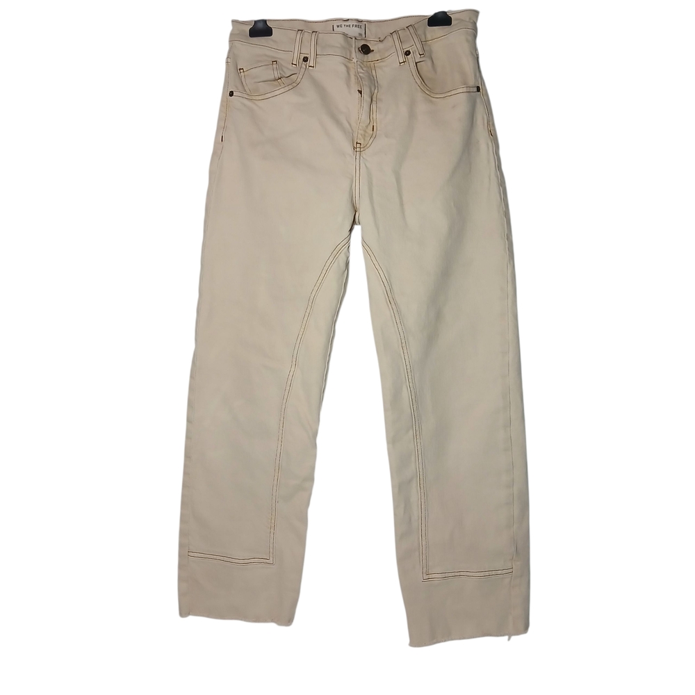 We The Free Men's Tan Relaxed Jeans Size 30